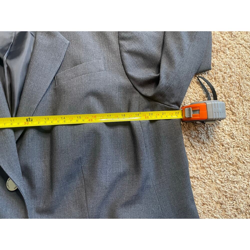 Calvin Klein Gray Two-Button Blazer - Size 18w*** - image 5